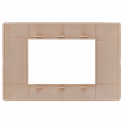 Vimar 14653.03 Plaque de commutation et obturateur Beige