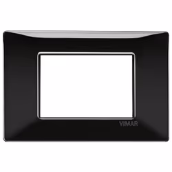 Vimar 14653.05, Noir, Plastique, IP00, CE, IMQ, QCERT, UKCA, 120 mm, 80 mm