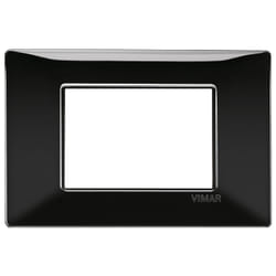 Vimar 14653.05 Plaque de commutation et obturateur Noir