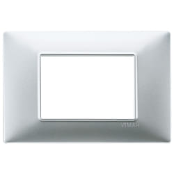 Vimar 14653.20 Plaque de commutation et obturateur Argent