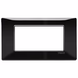 Vimar 14654.05, Noir, Plastique, IP00, CE, IMQ, QCERT, UKCA, 139,5 mm, 80 mm