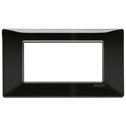 Vimar 14654.05 Plaque de commutation et obturateur Noir
