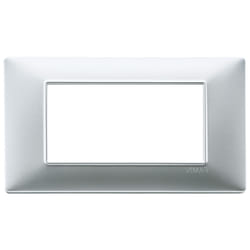 Vimar 14654.20 Plaque de commutation et obturateur Argent