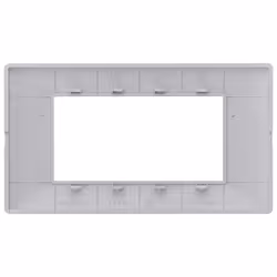Vimar 14654.20 Plaque de commutation et obturateur Argent
