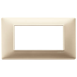 Vimar 14654.22 Plaque de commutation et obturateur Beige