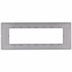 Vimar 14657.20 Plaque de commutation et obturateur Argent
