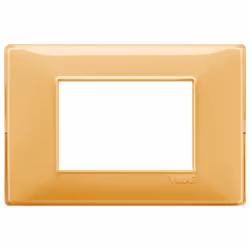 Vimar 14653.43, Jaune, Plastique, IP00, CE, IMQ, QCERT, UKCA, 120 mm, 80 mm