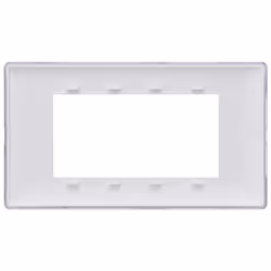 Vimar 14654.41 Plaque de commutation et obturateur Blanc
