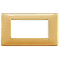 Vimar 14654.43 Plaque de commutation et obturateur Jaune