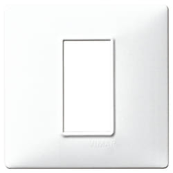 Vimar 14641.01 Plaque de commutation et obturateur Blanc
