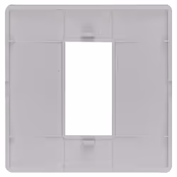 Vimar 14641.01 Plaque de commutation et obturateur Blanc