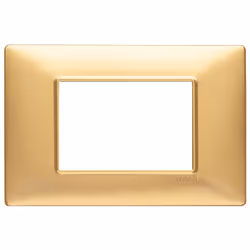 Vimar 14653.25, Or, Plastique, IP00, CE, IMQ, QCERT, UKCA, 120 mm, 80 mm