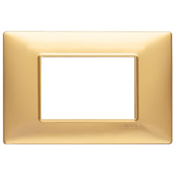 Vimar 14653.25 Plaque de commutation et obturateur Or