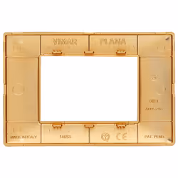 Vimar 14653.25 Plaque de commutation et obturateur Or