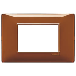 Vimar 14653.49 Plaque de commutation et obturateur Marron