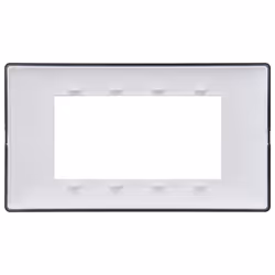 Vimar 14654.40 Plaque de commutation et obturateur Gris