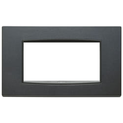 Vimar 20654.15 Plaque de commutation et obturateur Anthracite