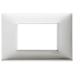 Vimar 14653.81 Plaque de commutation et obturateur Aluminium