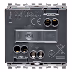 Vimar 20210.N prise de courant Argent - Vue supplémentaire 4