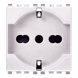 Vimar 20210.B, 2 module(s), Blanc, IP20, CE, CSv, EAC, Certificato NOM, Direttiva RAEE, 250 V, 16 A