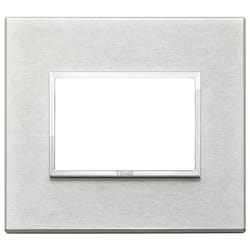 Vimar 21653.02 Plaque de commutation et obturateur Argent
