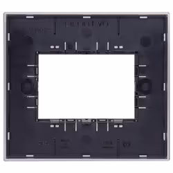 Vimar 21653.01 Plaque de commutation et obturateur Aluminium - Vue supplémentaire 2