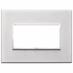 Vimar 21654.02, Argent, Métal, IP00, IMQ, QCERT, 139,8 mm, 105,3 mm