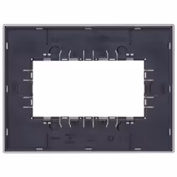 Vimar 21654.17 Plaque de commutation et obturateur Blanc