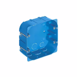 VIMAR V71718 Boîte d'encastrement 8 modules (GW 850 °C) pour murs clairs, bleu clair