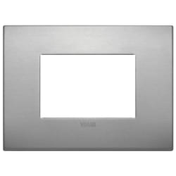 Vimar 19653.16 Plaque de commutation et obturateur Aluminium