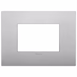 Vimar 19653.79, Argent, Plastique, IP00, CE, IMQ, QCERT, UKCA, 122 mm, 90 mm