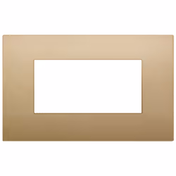 Vimar 19654.78, Or, Plastique, IP00, CE, IMQ, QCERT, UKCA, 144,5 mm, 90 mm