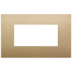 Vimar 19654.78 Plaque de commutation et obturateur Or