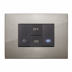 Vimar 19654.78 Plaque de commutation et obturateur Or