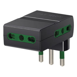 Vimar RI.00311 adaptateur prise d'alimentation Noir