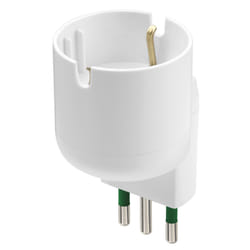 Vimar RI.00304.B adaptateur prise d'alimentation Blanc