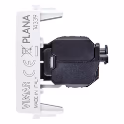 Vimar 14339.11 Plaque de commutation et obturateur Blanc