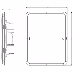 Vimar V53124 équipement pour standard téléphonique
