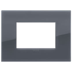 Vimar 19653.61 Plaque de commutation et obturateur Gris