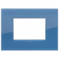 Vimar 19653.64, Bleu, Plastique, IP00, CE, IMQ, QCERT, UKCA, 122 mm, 90 mm