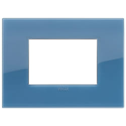 Vimar 19653.64 Plaque de commutation et obturateur Bleu