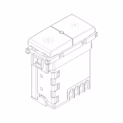Vimar 14135.1 gradateur Blanc - Vue supplémentaire 4