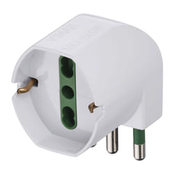 Vimar 00305.B adaptateur prise d'alimentation Blanc