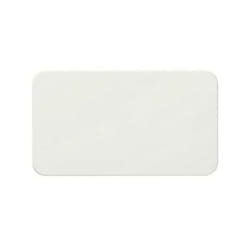 Couvercle-fil 4 modules pour boÎtes d'installation couleur blanc v71634