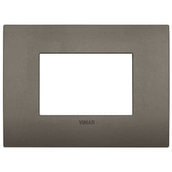 Vimar 19653.80 Plaque de commutation et obturateur Aluminium