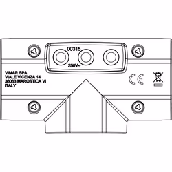 Vimar RI.00315.B adaptateur prise d'alimentation Blanc - Vue supplémentaire 4