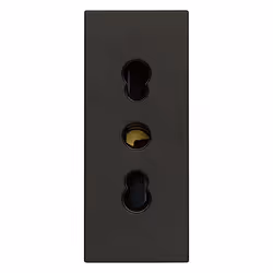 Vimar 30203.G, 1 module(s), P17, P11, Noir, IP20, CE, IMQ, EAC, Esperto elettrotecnico, Direttiva RAEE, 250 V