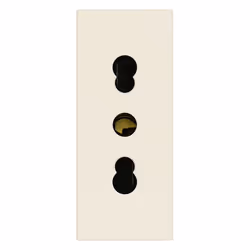 Vimar 30203.C, 1 module(s), P17, P11, Beige, IP20, CE, IMQ, EAC, Esperto elettrotecnico, Direttiva RAEE, 250 V