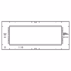 Vimar 30657.00 Plaque de commutation et obturateur Blanc