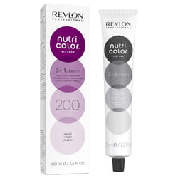 Revlon Professional Nutri Color Filters Soin Crème 3en1 Repigmentant Nutritif 100 ml - Coloration : 200 Violet